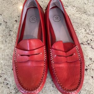 Red Driving Moccasins